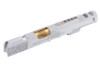 Gunsmith Bros CNC Aluminum IMM Rhombus Style Open Slide Set for Tokyo Hi-Capa Series - Silver