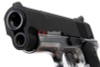 AW Custom NE10 1911 Officer Size GBB Airsoft Pistol - Black Slide / Silver Frame