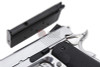 AW Custom NE10 1911 Officer Size GBB Airsoft Pistol - Silver