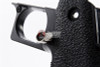 AW Custom HX Competition Magazine Release Button for Tokyo Marui / WE / AW / KJ Hi Capa GBB Series - Silver