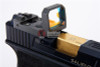 Blackcat Airsoft Folding Red Dot Sight - Grey