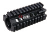 G&P Daniel Defense 4.5 inch RAS II for Tokyo Marui & G&P M4/ M16 Series  - Black