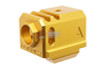 RWA Agency Arms 417 Compensator (Dual Port, 14mm CCW) - Gold