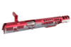 Gunsmith Bros CNC Aluminum Limited Razorcat Open Slide Set for Tokyo Marui Hi Capa 5.1 GBB - 2 Tone Red