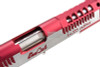 Gunsmith Bros CNC Aluminum Limited Razorcat Open Slide Set for Tokyo Marui Hi Capa 5.1 GBB - 2 Tone Red