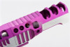 Gunsmith Bros CNC Aluminum Limited Razorcat Open Slide Set for Tokyo Marui Hi Capa 5.1 GBB - 2 Tone Purple