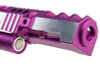 Gunsmith Bros CNC Aluminum Limited Razorcat Open Slide Set for Tokyo Marui Hi Capa 5.1 GBB - 2 Tone Purple