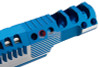 Gunsmith Bros CNC Aluminum Limited Dragoncat Open Slide Set for Tokyo Marui Hi Capa 5.1 GBB - 2 Tone Blue