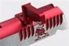 Gunsmith Bros CNC Aluminum Limited Dragoncat Open Slide Set for Tokyo Marui Hi Capa 5.1 GBB - 2 Tone Red