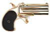 MAXTACT Derringer Full Metal 6mm Green Gas Airsoft Pistol - Gold