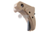 Guarder Ridged Trigger for Tokyo Marui / KJ / WE G Series GBB Pistol (Except G18C) - Tan
