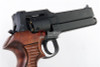 Marushin Mateba Revolver 6mm X-Cartridge Series Matt Black Wood Grip Version