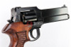 Marushin Mateba Revolver 6mm X-Cartridge Series W Deep Black Wood Grip Version