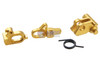 COWCOW Technology Steel Hammer Set for Tokyo Marui M&P9 GBB Pistol - Gold