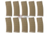 G&P M4 Magazine (340 rounds GMAG AEG Magazine, 10pcs/Set) - FDE
