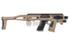 CAA Airsoft Division MICRO RONI G5 Pistol - Carbine Conversion for Glock Series - DE