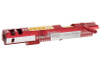 Gunsmith Bros CNC Aluminum IMM Curve Top Rhombus Open Slide Set for Tokyo Hi-Capa Series - 2 Tone Red