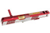 Gunsmith Bros CNC Aluminum IMM Curve Top Rhombus Open Slide Set for Tokyo Hi-Capa Series - 2 Tone Red
