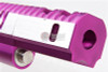 Gunsmith Bros CNC Aluminum IMM Curve Top Rhombus Open Slide Set for Tokyo Hi-Capa Series - 2 Tone Purple