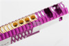 Gunsmith Bros CNC Aluminum IMM Curve Top Rhombus Open Slide Set for Tokyo Hi-Capa Series - 2 Tone Purple