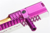 Gunsmith Bros CNC Aluminum IMM Curve Top Rhombus Open Slide Set for Tokyo Hi-Capa Series - 2 Tone Purple