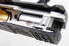Gunsmith Bros CNC Aluminum IMM Rhombus Outline Open Slide Set for Tokyo Hi-Capa Series - Black
