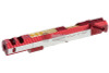 Gunsmith Bros CNC Aluminum IMM Rhombus Outline Open Slide Set for Tokyo Hi-Capa Series - 2 Tone Red