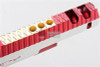 Gunsmith Bros CNC Aluminum IMM Rhombus Outline Open Slide Set for Tokyo Hi-Capa Series - 2 Tone Red