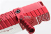 Gunsmith Bros CNC Aluminum IMM Rhombus Outline Open Slide Set for Tokyo Hi-Capa Series - 2 Tone Red