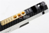 Gunsmith Bros CNC Aluminum IMM Small Rhombus Open Slide Set for Tokyo Hi-Capa Series - 2 Tone