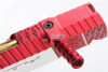 Gunsmith Bros CNC Aluminum IMM Small Rhombus Open Slide Set for Tokyo Hi-Capa Series - 2 Tone Red