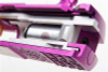 Gunsmith Bros CNC Aluminum IMM Small Rhombus Open Slide Set for Tokyo Hi-Capa Series - 2 Tone Purple