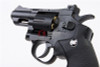 WinGun Airsoft Revolver CO2 708 (2.5 inch, Black Grip, 6mm Version) - Black
