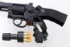 WinGun Airsoft Revolver CO2 708 (2.5 inch, Black Grip, 6mm Version) - Black