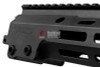 Z-Parts MK16 Rail (Aluminum, 9.3 inch with Barrel Nut) for Tokyo Marui MWS GBBR Airsoft - Black