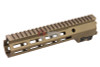 Z-Parts MK16 Rail (Aluminum, 9.3 inch with Barrel Nut) for Tokyo Marui MWS GBBR Airsoft - DDC
