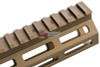 Z-Parts MK16 Rail (Aluminum, 9.3 inch with Barrel Nut) for Tokyo Marui MWS GBBR Airsoft - DDC