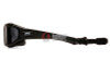 Pyramex I-Force Slim Safety Goggle Gray Dual Anti-Fog Lens with Black Temples/Strap