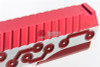 Gunsmith Bros SV Future 5.1 Single Slide for Tokyo Marui Hi-Capa GBB Series - Red 2 Tone