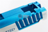Gunsmith Bros CNC Aluminum STI DVC STD Single Slide for Tokyo Marui Hi-Capa GBB Series - Blue 2 Tone