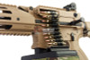 G&G CM16 LMG (Combat Machine) AEG Airsoft Rifle - Desert TAN