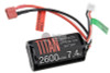 Titan Power 7.4v 2600mah Brick Deans Lithium Ion Battery