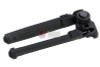 GK Tactical MG Style Adjustable Polymer Bipod for Keymod - Black