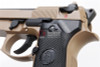 KJ Works M9A1 Full Metal CO2 GBB Airsoft Pistol  (Threaded Barrel Version) - TAN