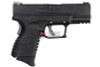 WE XDM 3.8 Compact Green Gas Airsoft Pistol (Licensed by Springfield Armory) - Black
