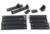 G&P M-lok / Keyomd Rail Cover Set - Black