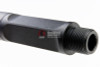 G&P Aluminum SAI 13 inch Taper Square Outer Barrel for G&P Front Set / RAS Series AEG  (14mm CW) - Black