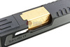 EMG SAI Tier One Slide Kit w/ RMR Cut (by G&P) - Gold Barrel for Umarex (VFC) G17 Gen 3 GBB Pistol