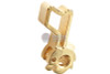 Gunsmith Bros SV Square Style Hammer for Tokyo Marui Hi-Capa 5.1/ 4.3/ 1911 GBB - Gold