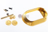 Gunsmith Bros Aluminum Grip (Limcat Style) for Tokyo Marui Hi-Capa GBB Series - Gold